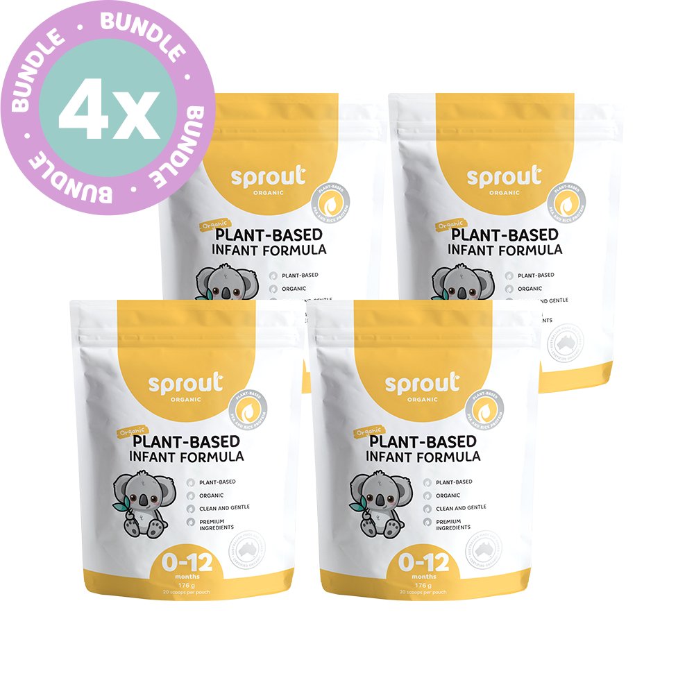 Mini Pouch Bundle Pack x 4 - Sprout Organic