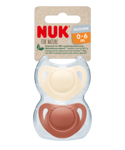 NUK for Nature Silicone Soothers (Two Pack) - Sprout Organic