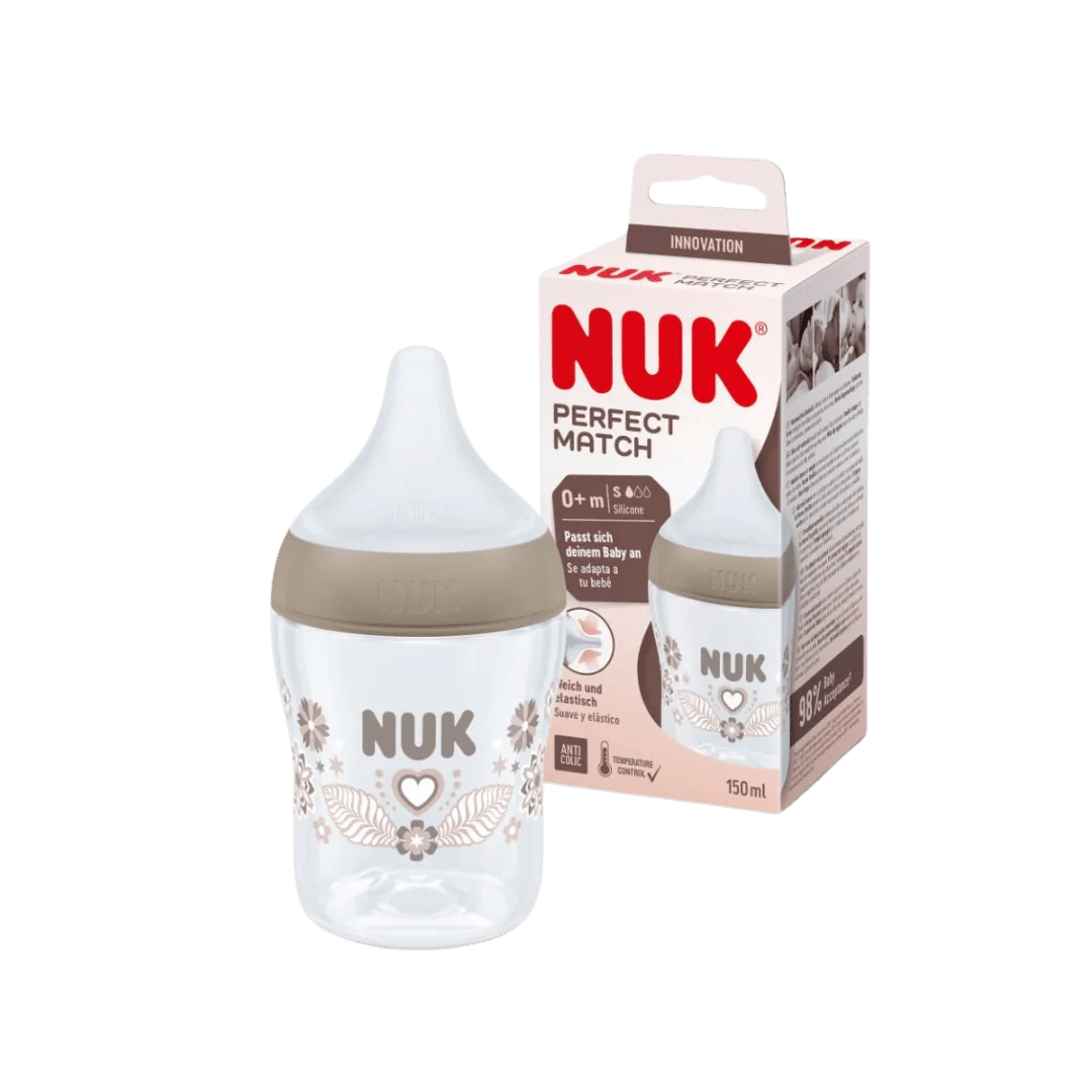 NUK Perfect Match Baby Bottle 0+ Months 150ml - Sprout Organic