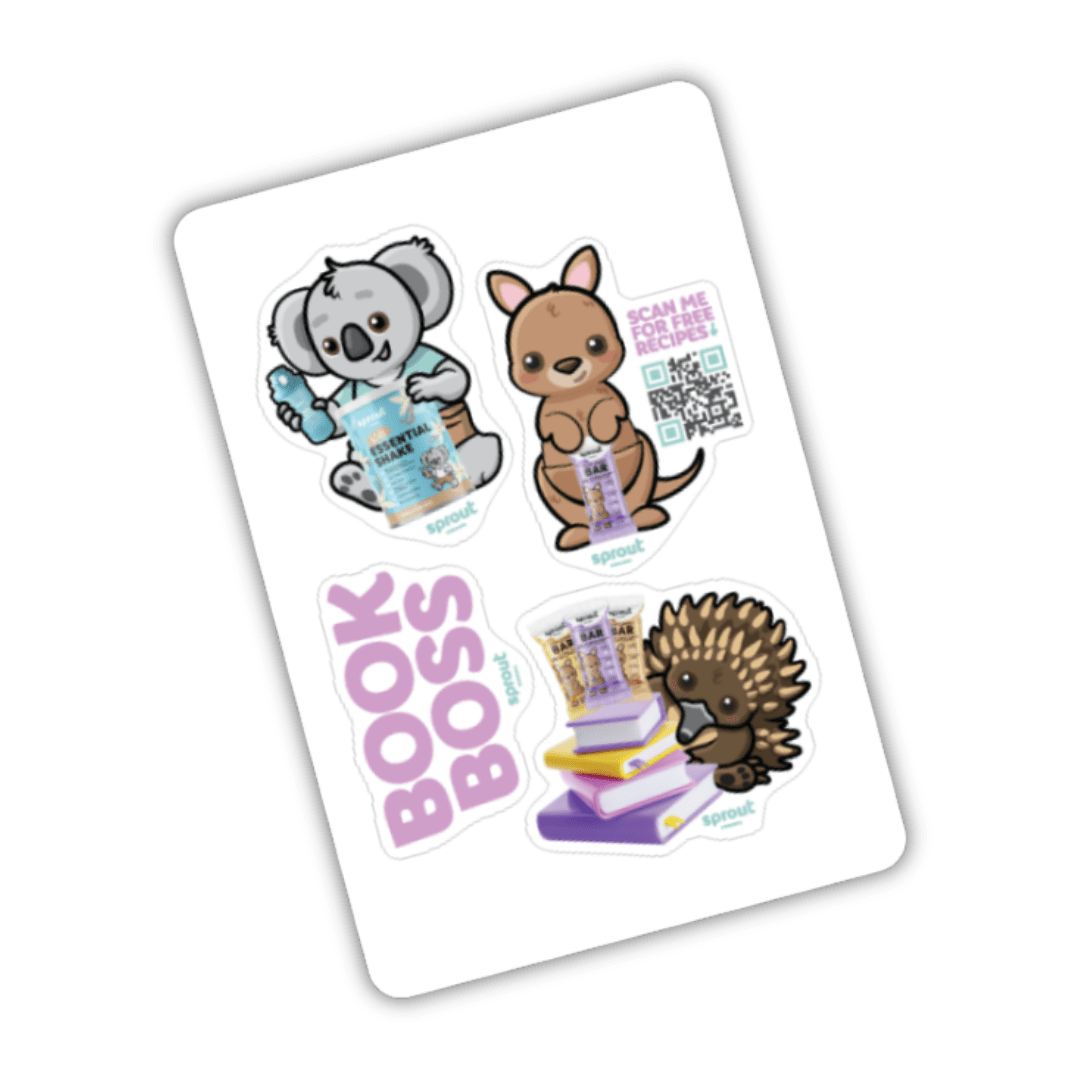 Sticker Sheet - Sprout Organic